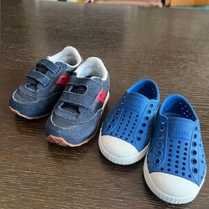 Toddler Native Size 4 / Saucony size 5.5 Shoes